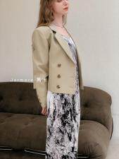 隽末2021秋季新款西装小外套S_L，女装西装，Jarmore隽末