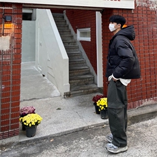 816B-XQ81605-P70韩ins多口袋休闲裤高街美式工装裤宽松学生，男装休闲裤，星座816B
