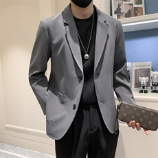 小伙风~2026秋季大口袋四色休闲西装外套K350/P105，男装西服套装，电商B331