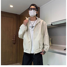 潮牌复古新款棉服宽松机能风夹克情侣户外休闲百搭痞帅外套冲锋衣，男装夹克，星座506A