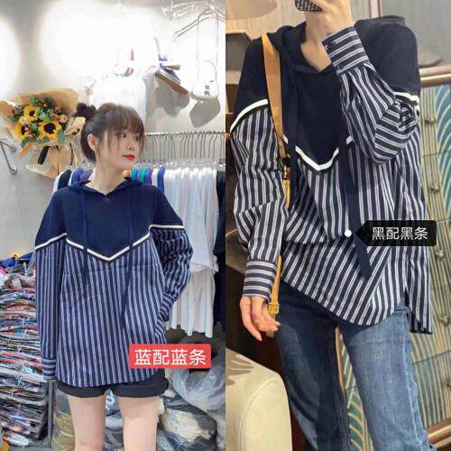 秋季新款拼接卫衣，女装卫衣/绒衫，萌之慧