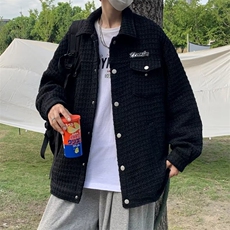 1506/QW10180/P59美式复古绗棉底特律夹克外套潮牌秋冬情侣上衣，男装夹克，星座1506