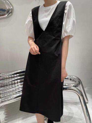 NEW水洗棉背心连衣裙，女装背心吊带，Ultra Niche