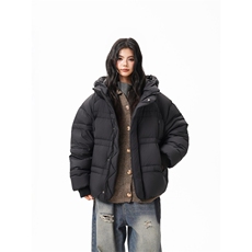 90%绒新标有报告连帽韩版宽松羽绒服上衣Y986/P350现货，男装羽绒服，星座202-3