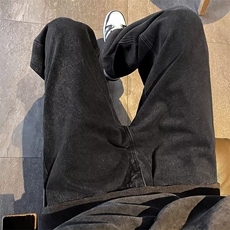 直筒裤子男士复古vibe夏季拖地长裤B004P45，男装牛仔裤，星座1116-2