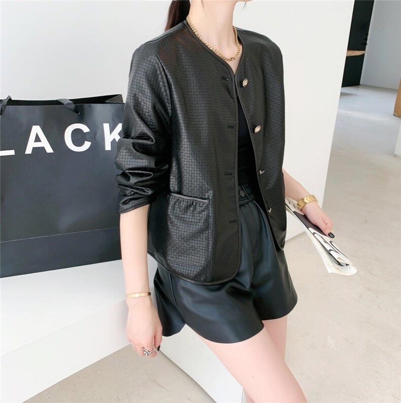 皮衣爆，女装皮衣，时代公主