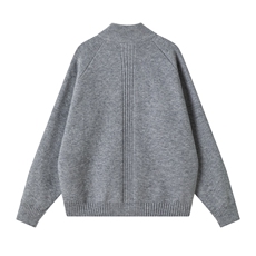 现货高品质可供抖音直播针织开衫双头拉链毛衣310A-2MYY5012P88，男装针织衫/毛衣，星座310A-2
