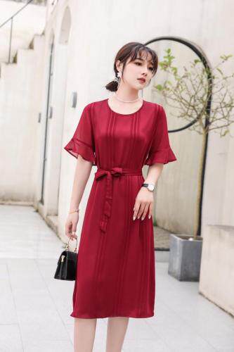 夏季新款连衣裙，女装连衣裙，起奢