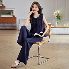 现货3273-P165-K218新款法式宽松上衣配阔腿裤，女装套装/套裙，浙宝210（原浙宝191）