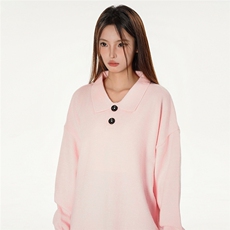 特批新款女模绵羊绒翻领高品质休闲毛衣针织衫A268-M501特批48，男装针织衫/毛衣，电商A268