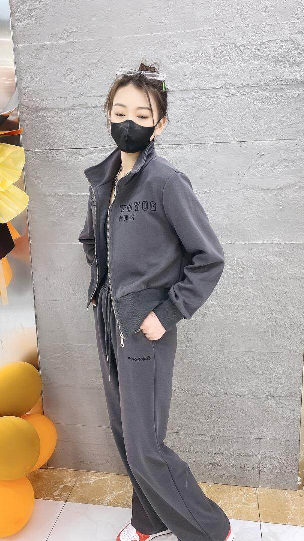 刺绣阔腿裤套装春款上新，女装职业装，帝瀛 DY