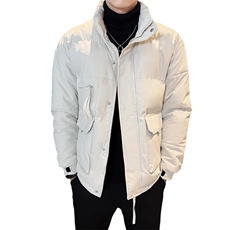 冬季工装潮流加厚韩版棉衣外套棉服小伙店主风MY923特P75，男装棉衣，星座301B-1