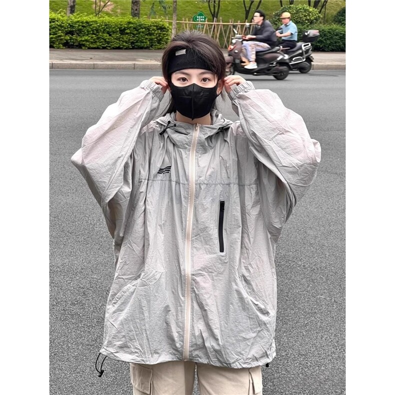速干防晒衣男女夏季户外轻薄透气凉感宽松情侣登山服A3391-P42图片