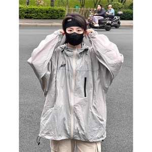 速干防晒衣男女夏季户外轻薄透气凉感宽松情侣登山服A3391-P42图片