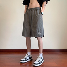 ！2024夏季新款男士透气冲孔冰凉短裤百搭五分裤DK251P45，男装牛仔裤，电商B220