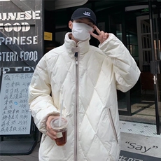 高街立领棉衣男女冬季美式保暖外套设计感M9006-P85，男装棉衣，星座1109-3