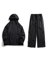 TZ80088021/P90冲锋衣男女外套冲锋裤潮机能工装夹克休闲裤套装，男装休闲套装，电商A141