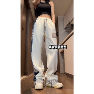 抖音品质冬季保暖宽松休闲裤K23395-p45控58加绒K23395JR-p55控68图片