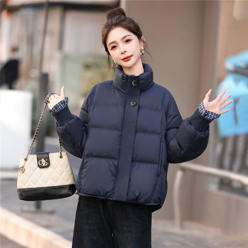 2025冬装新款时尚保暖优雅范羽绒服,女装羽绒服,鑫鑫格