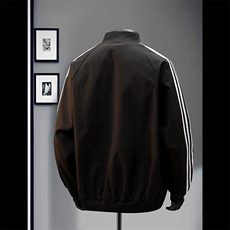 特批50新品飞行夹克三条杠外套多色男女同款夹克外套5802，男装夹克，电商A128