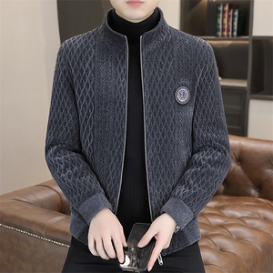 新品秋冬休闲加棉夹克百搭男装上衣23002-P145图片