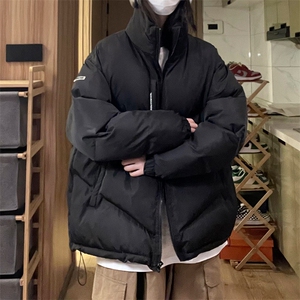 面包服男韩版ins潮流bf原宿风冬季加厚情侣保暖棉袄棉服外套潮图片
