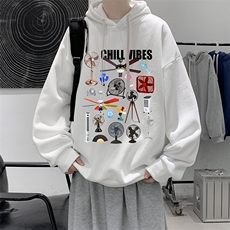 8XL连帽卫衣男大码胖子帽衫大号运动服WY2383-P35，男装卫衣，电商A040