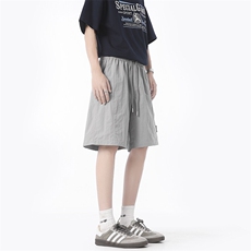 夏季新款破缝拼接速干短裤无影墙XZ604-DK218-特P25控48，男装牛仔裤，星座604