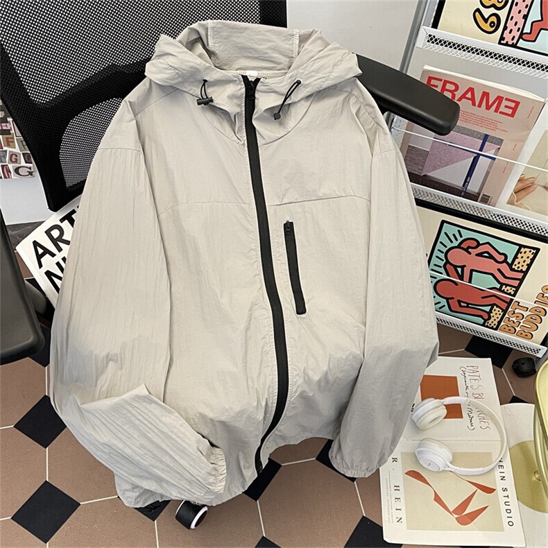 防晒衣超薄透气夏季宽松帅气情侣夹克衫休闲空调服TY155P42,男装夹克,星座1013-1