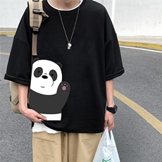 Q11159-P30春夏季七分袖t恤男大码五分袖男短袖中袖，男装T恤，电商A040