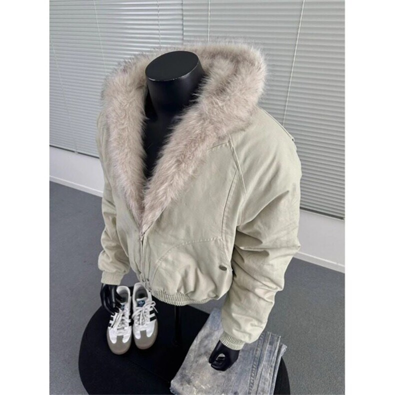 【有货】座山雕毛领棉服加绒加厚夹克棉衣外套MY6153特P120,男装夹克,星座908-1