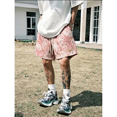 现货！夏威夷风格短裤休闲裤五分裤夏季裤子A061-AD01578-特P25，男装牛仔裤，电商A061