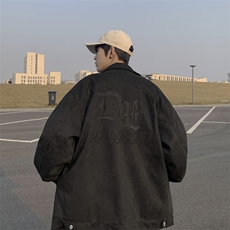 Wt175-P72美式鹿皮绒刺绣夹克外套，男装夹克，星座1501-1