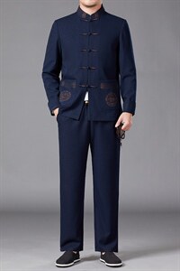 BAMJ-7805Y钱塘2020-2中年男士时尚简约春秋季厚款套装P295图片
