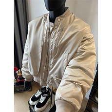 复古棒球服棉衣男冬季短款棉服工装飞行服夹克XZ514-2-MY005-P118，男装夹克，星座514-2(原B239)