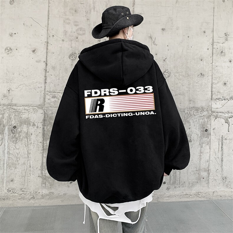 抖音供货、复合重磅360克现货开衫卫衣宽松D223A-KS2318-特P45,男装卫衣,电商019-1