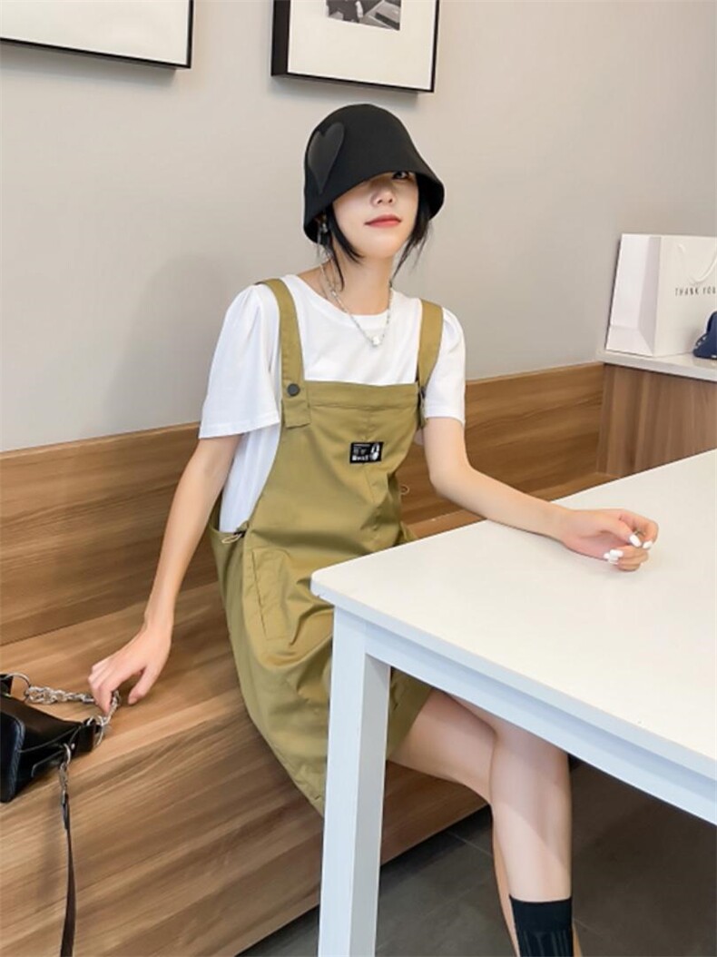 俩件套背带裤上身效果超棒，其它，百变诱惑(6F)