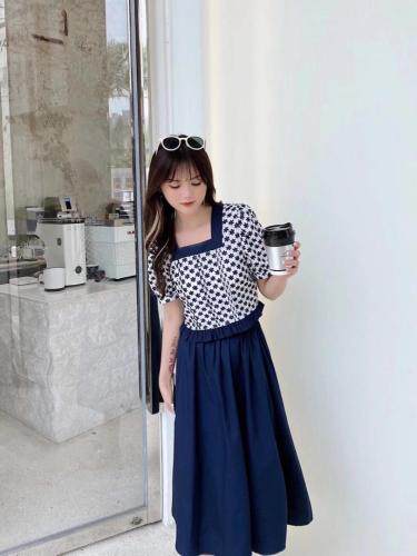 民风套装连衣裙，女装职业装，雾灵水Lady-Lin