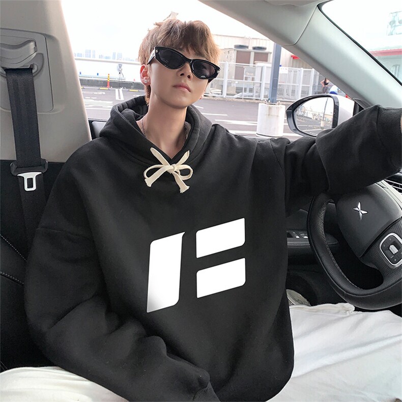 连帽卫衣男大码胖子帽衫大号运动服WY2435-P35图片