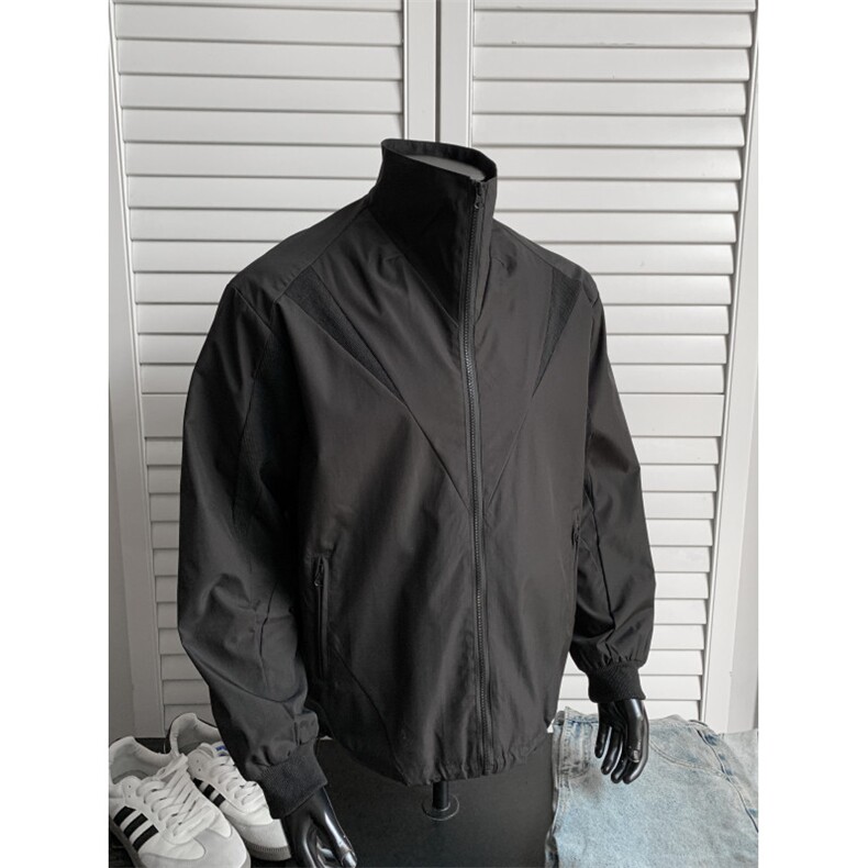 JK719-尺码M-3XL-P55-美式立领冲锋衣工装夹克户外机能软壳登山服,男装夹克,星座1811B