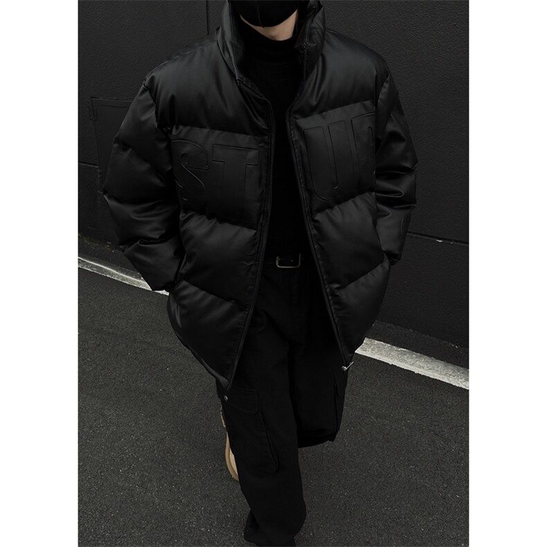 档口图立领钢印棉衣PU皮棉服棉袄M2883-特P100无差价,男装棉衣,星座1213