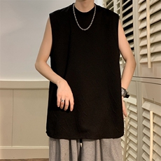 23新款肌理感无袖铆钉设计背心男坎肩T恤A316-1Y85P30控48，男装背心/马甲，星座906（原电商a316-1）