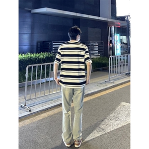B221 美式ins高街小众百搭纯色微喇牛仔裤 LK22087-P55 控78图片