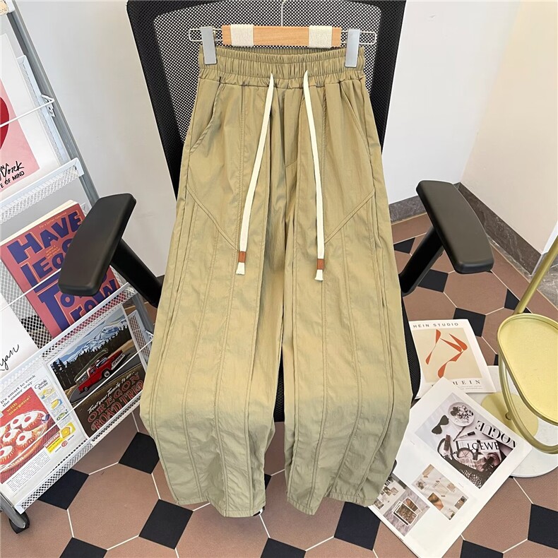 户外冲锋裤男女情侣防风防水机能风工装裤潮牌运动休闲裤,男装工装外套,星座1013