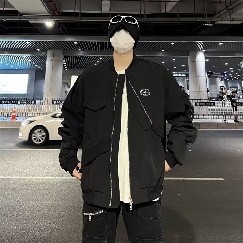 秋季青春流行男夹克文艺潮外套LW05P65,男装夹克,星座1116-2