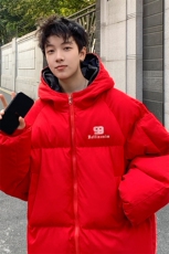 面包服男棉衣男棉服男大码棉袄男加厚外套男潮MB188，男装棉衣，电商B367