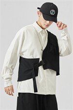 2025秋季机能工装口袋休闲宽松马甲【单件马甲】MJ04/P25，男装工装外套，星座608A