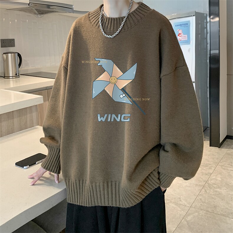 半高领毛衣男士大码针织衫男毛线衣男M18112-P45加绒款-P65,男装针织衫/毛衣,电商A040