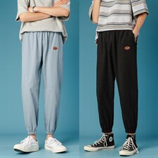 夏季日系轻薄型棉麻休闲裤DK7301-P30控58，男装休闲裤，星座717