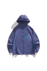 抖音夏季中性风时尚凉感轻薄透气户外防晒衣皮肤衣F7730-P30，男装防晒衣，星座1403A